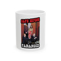 Paranoid Band Art Ceramic Mug — Safe House Design