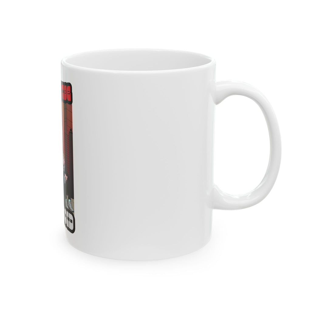 Paranoid Band Art Ceramic Mug — Safe House Design