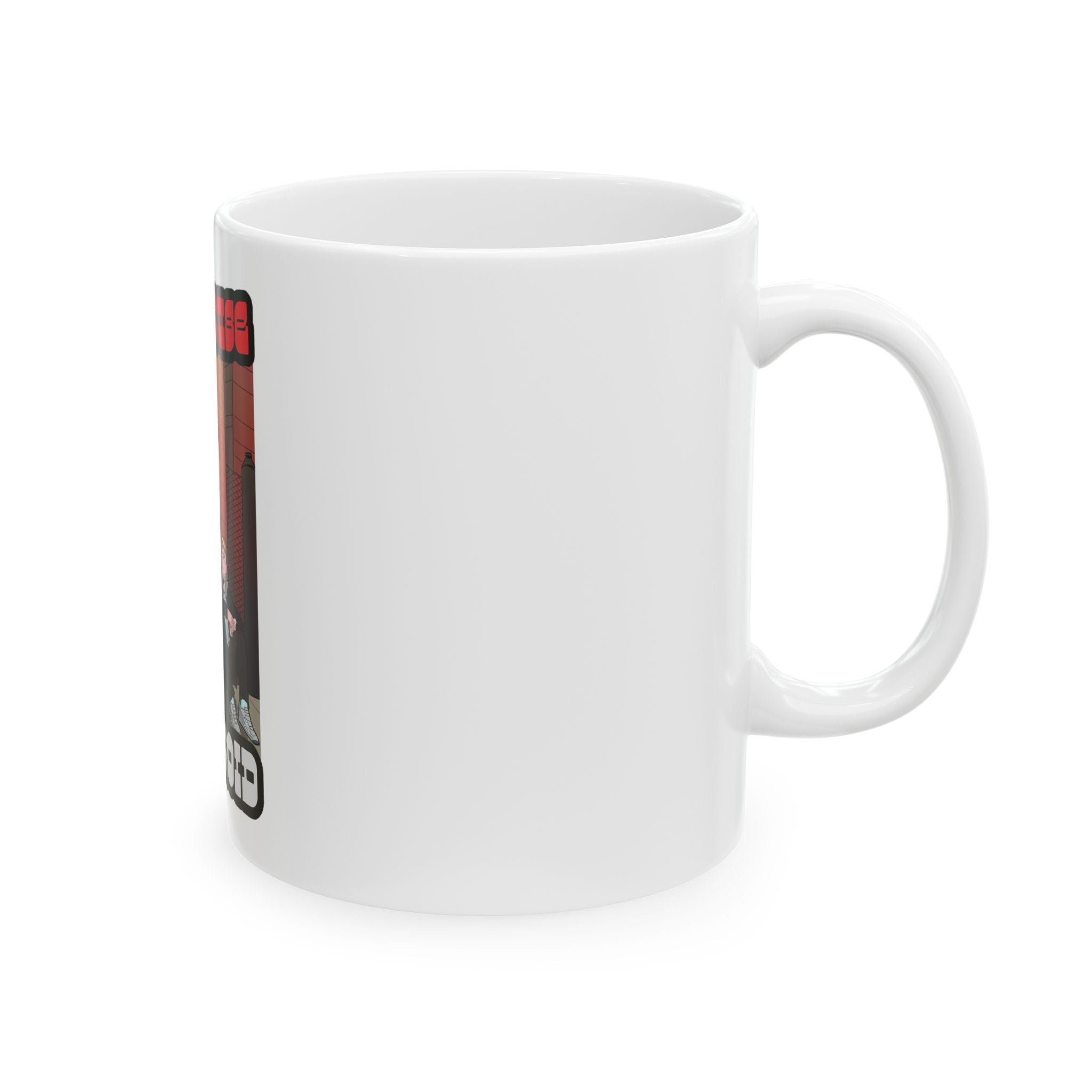 Paranoid Band Art Ceramic Mug — Safe House Design