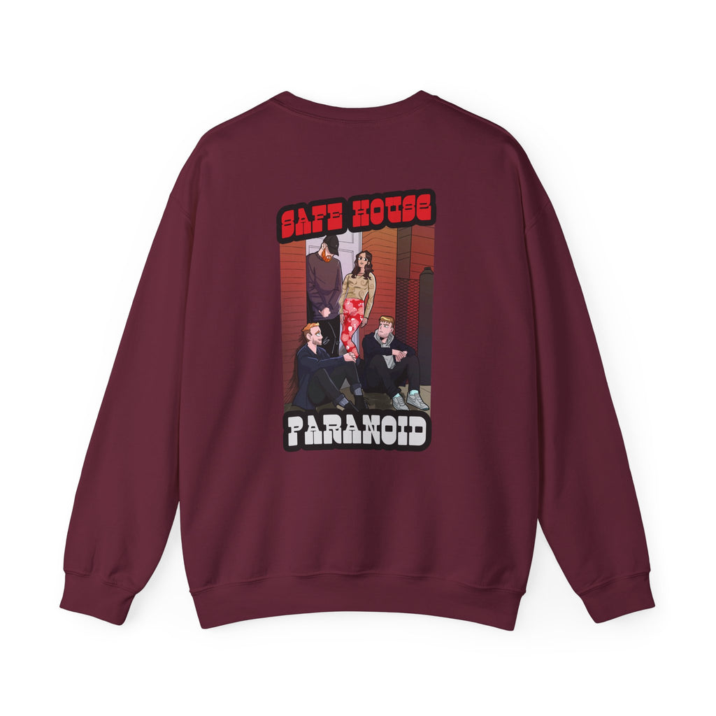 Safe House Paranoid Crewneck Sweatshirt