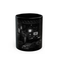 Retro Horror Gaming Room Black Mug — 'Paranoid'