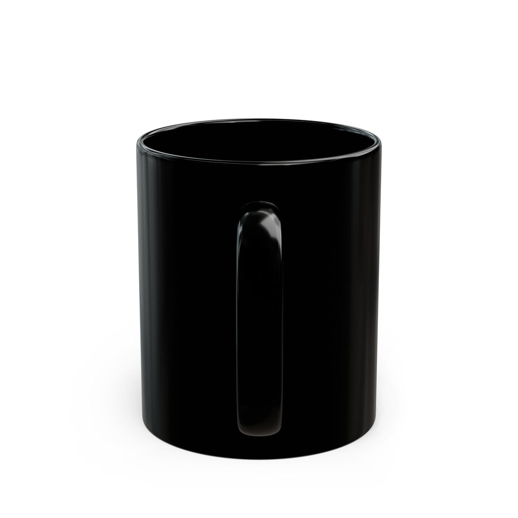Retro Horror Gaming Room Black Mug — 'Paranoid'